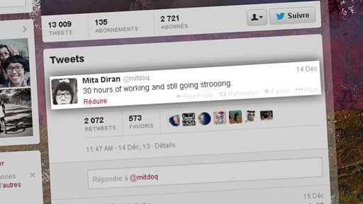 Mita Diran avait tweeté sa surcharge de travail peu de temps avant sa mort.