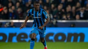 Joel Ordonez lors du match de Ligue des champions Bruges-Aston Villa (1-3), le 4 mars 2025