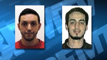Mohamed Abrini et Najim Laachraoui, complices de Salah Abdeslam encore recherchés par les autorités.