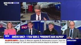 Story 1 : grève SNCF, 1 TGV sur 2, "Priorité aux Alpes" - 14/02