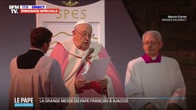 "Je me suis senti à la maison": les remerciements du pape François aux organisateurs de sa venue en Corse