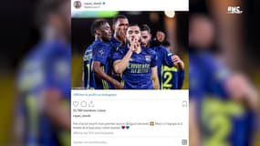 Monaco-OL: après son but, Cherki félicité par Benzema et Mbappé