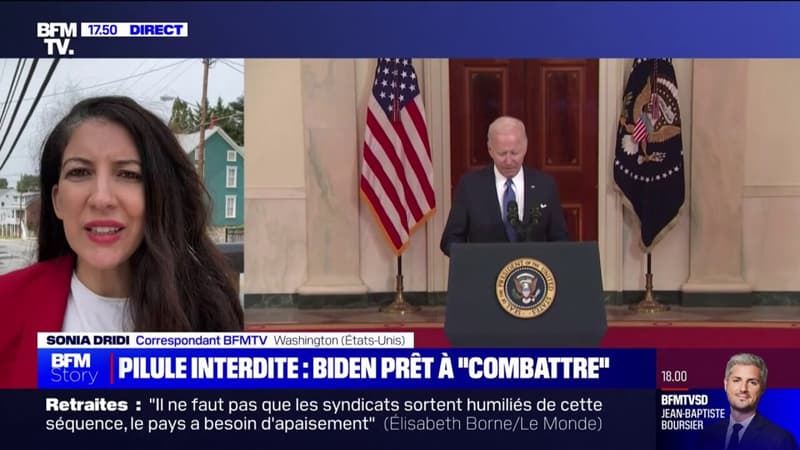 Pilule abortive: Joe Biden se dit prêt à 