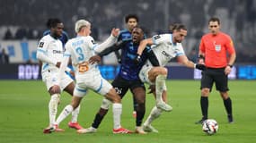 OM-Strasbourg au stade Vélodrome, le 19 janvier 2025