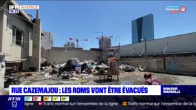 Marseille: les familles roms de la rue Cazemajou évacuées le 27 juin