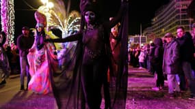 Parade pour les 150 ans du carnaval de Nice, le 11 février 2023 