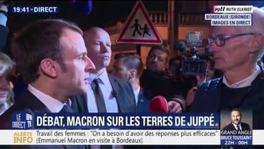 Macron sur sa phrase "Traverser la rue": "Je ne suis pas le personnage qu'on a voulu caricaturer" 