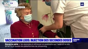 Dans l'Ehpad de Loos, Jeannine a reçu sa seconde dose de vaccin contre le Covid-19