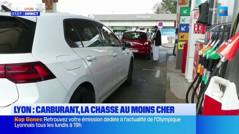 Lyon : Carburant, la chasse au moins cher