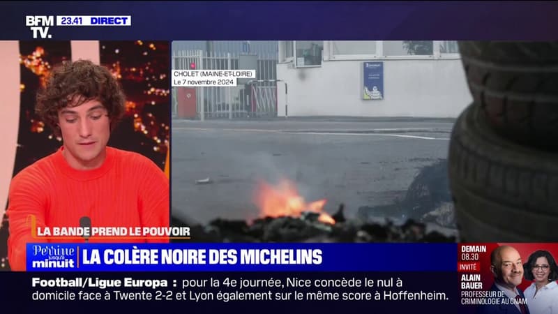 LA BANDE PREND LE POUVOIR - La colère noire chez Michelin