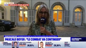 "Le combat va continuer": la candidate Ensemble sur la 1ère circonscription des Hautes-Alpes, réagit aux résultats du premier tour des législatives