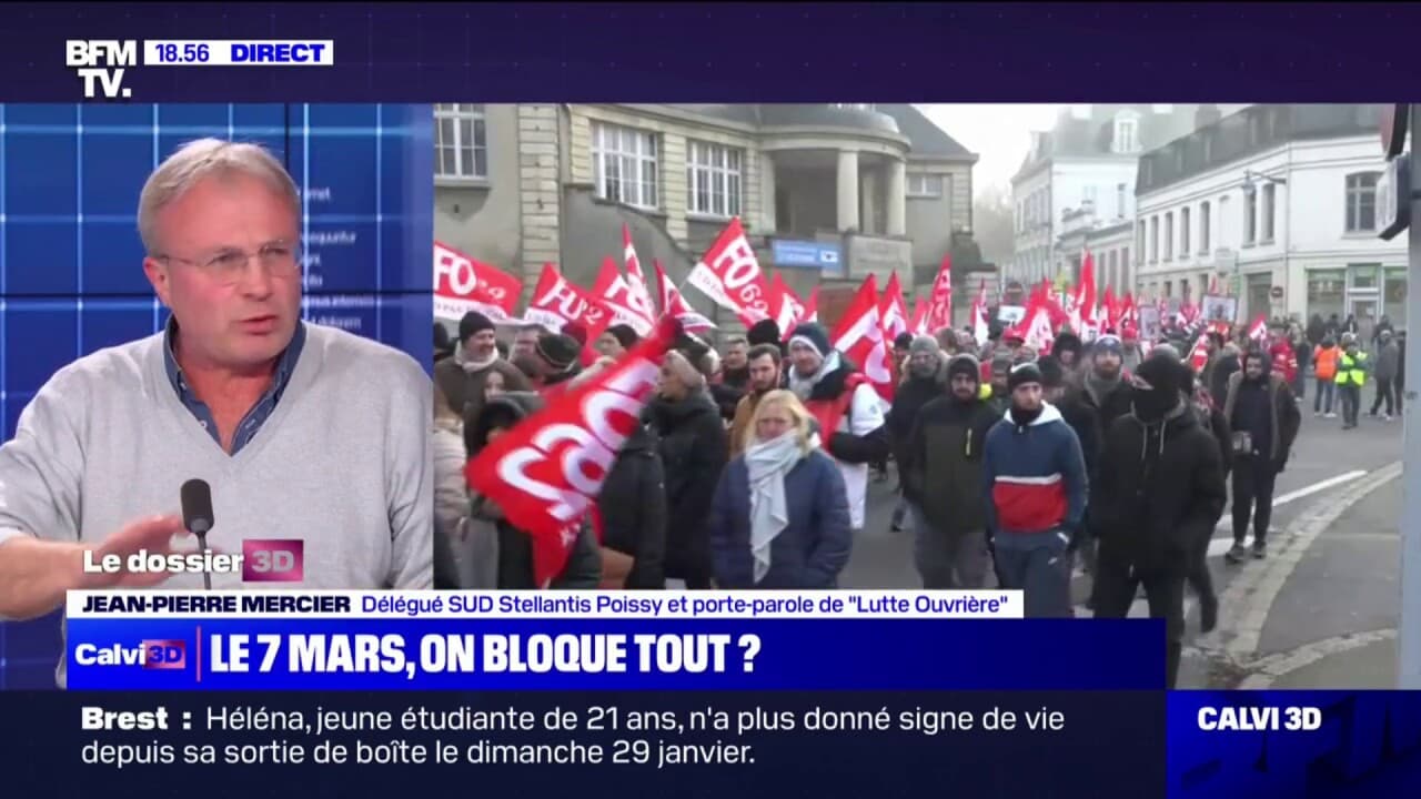 Grèves: pour jean-pierre mercier, 