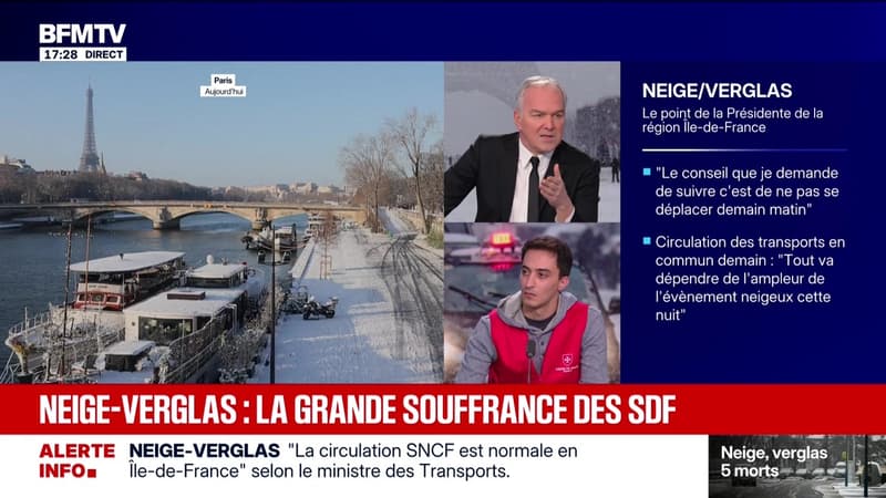 Marschall Truchot : Neige et verglas, 38 départements en vigilance orange - 06/01