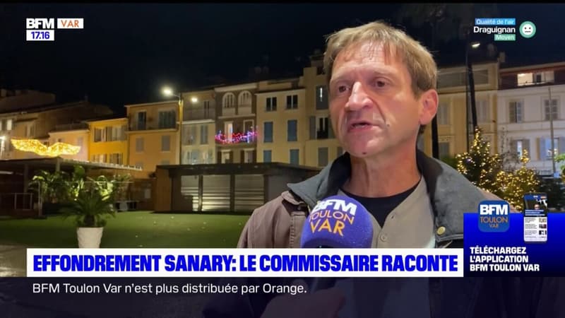 Sanary-sur-Mer: l'ancien commissaire raconte l'effondrement de l'immeuble