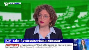 Marie Toussaint (Les Écologistes): "Le corps enseignant, l'éducation est en danger, parce qu'ils sont attaqués par des ennemis de la démocratie"