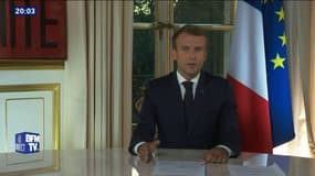 Revoir l'allocution d'Emmanuel Macron