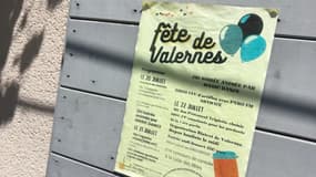 L'affiche de la fête de la Sainte Marie-Madeleine à Valernes (Alpes-de-Haute-Provence). 