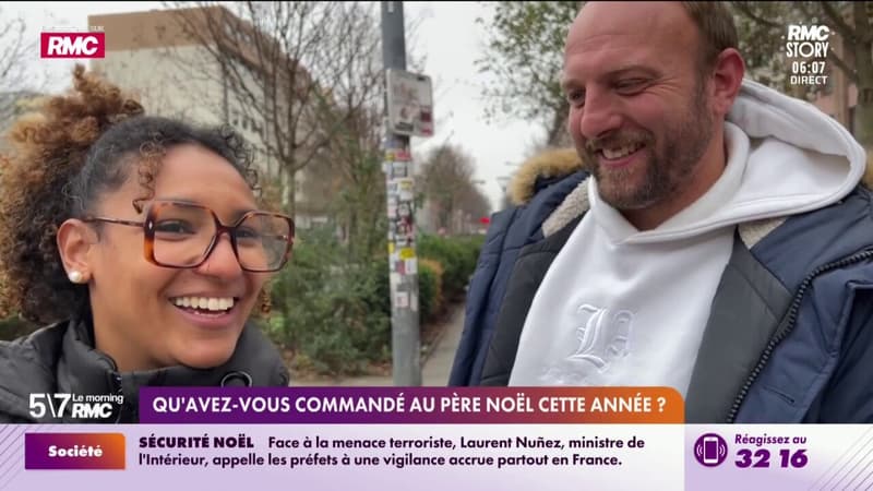Qu'avez-vous commandé au Père Noël cette année ?