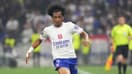 Malick Fofana lors du match OL-Angers (2-0, L1), le 17 mai 2025