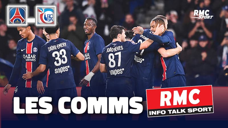 PSG 4-2 Strasbourg : Les comms RMC d'une soirée parfaite pour Paris