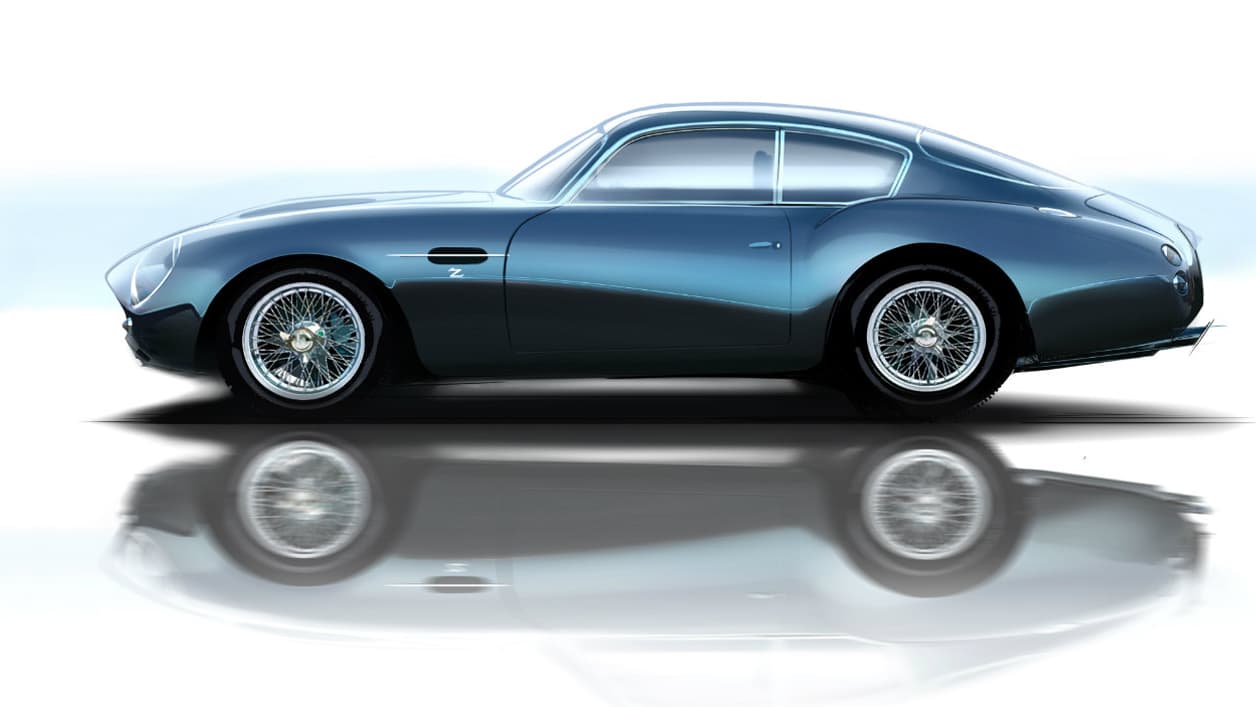 ...s'accompagnera de cette magnifique réplique d'une DB4 GT de 1960.