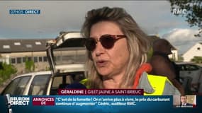 "Il m'a écœurée", Géraldine, "gilet jaune", est déçue des annonces d'Emmanuel Macron