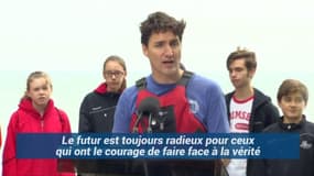 Justin Trudeau en kayak pour lutter contre le réchauffement climatique