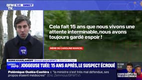 Meurtre de Caroline Marcel: sa mère confie son "soulagement" après la mise en examen d'un suspect