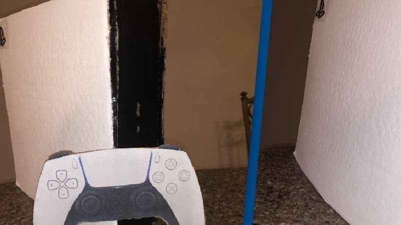 Une PS5 en carton en vente sur eBay