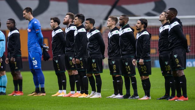 Des joueurs de Denizlispor (le 20 janvier 2021).