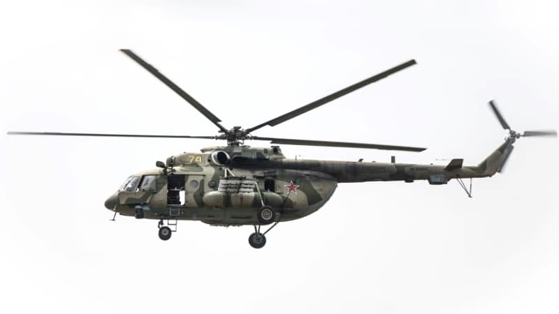 Au moins un hélicoptère militaire russe s'écrase près de la frontière avec l'Ukraine, deux morts