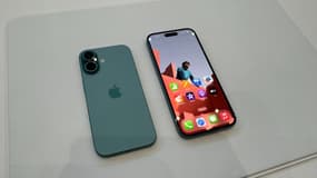 L'iPhone 16 en couleur vert Sarcelle
