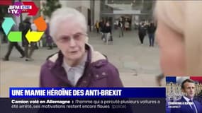 En traitant Boris Johnson de "sale petite ordure", cette mamie est devenue l'héroïne des anti-Brexit.