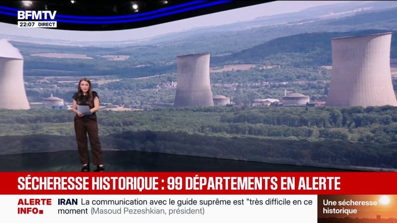 Les chiffres de la sécheresse historique qui frappe la France