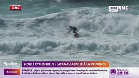 La ville de Lacanau appelle à la plus haute vigilance à cause de la houle cyclonique