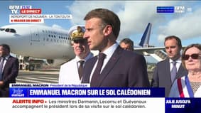Nouvelle-Calédonie: "Le retour à la paix, au calme, à la sécurité, c'est la priorité des priorités", affirme Emmanuel Macron