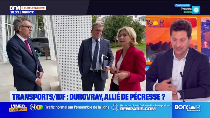 Ile-de-France: le nouveau ministre des Transports, François Durovray, sera-t-il un allié de taille pour Valérie Pécresse? 