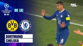 Dortmund - Chelsea : Le smash façon volley de Thiago Silva qui récolte un carton jaune