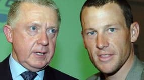 Hein Verbruggen et Lance Armstrong