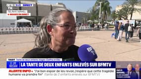 "J'ai bon espoir": la tante de deux enfants otages du Hamas s'exprime sur BFMTV