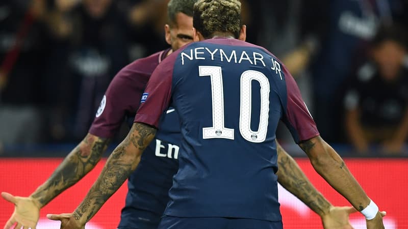 Neymar et Dani Alves