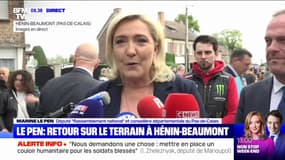 Marine Le Pen sur les législatives: "Je suis candidate à ma réélection" 