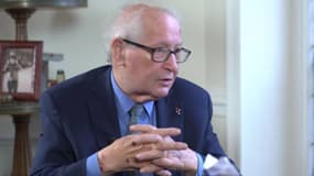 L'historien et avocat Serge Klarsfeld, en interview sur BFMTV, le 21 octobre 2023