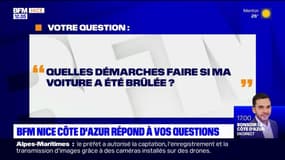 Côte d'Azur: quelles démarches entreprendre si votre voiture a été brûlée lors des émeutes?