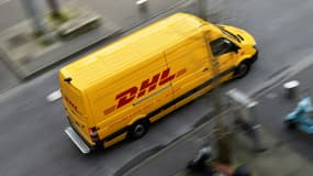 Un camion de DHL, le 25 janvier 2016 à Nantes (photo d'illustration).