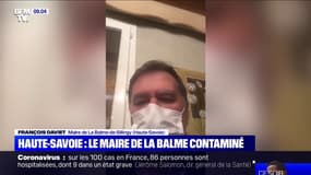 Lui-même contaminé par le coronavirus, le maire de la Balme-de-Sillingy s'adresse à ses administrés en vidéo 