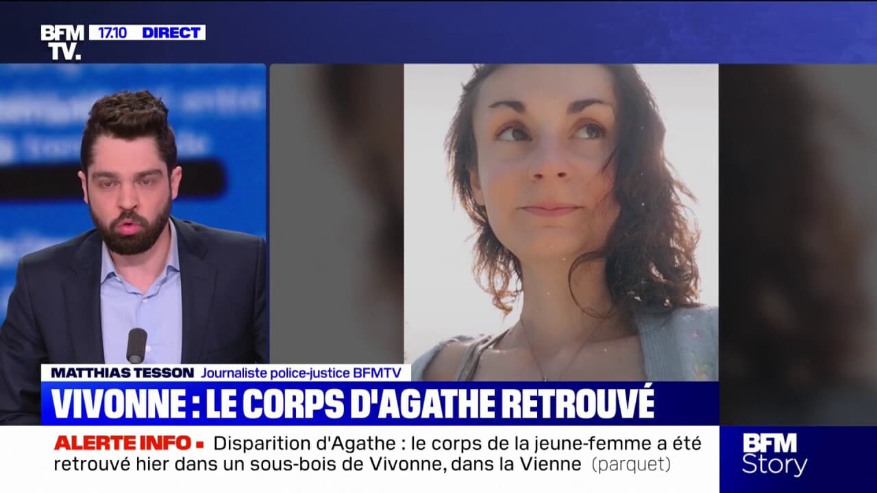 Disparition d'Agathe: le corps de la joggeuse retrouvé au sud de la ...