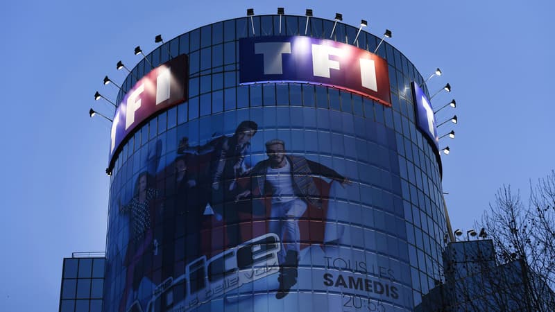 La tour de TF1 à Boulogne-Billancourt en 2017
