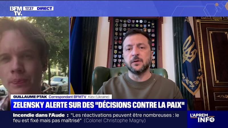 Rencontre Trump/Poutine: Volodymyr Zelensky alerte sur des 
