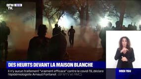 Mort de George Floyd: des heurts éclatent devant la Maison Blanche à Washington 